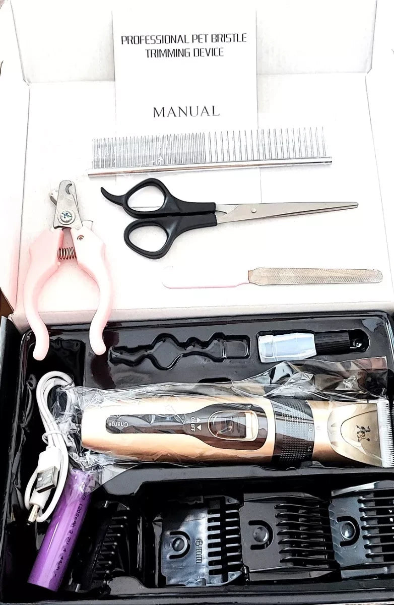 ¡Afeitadora Inalámbrica para Perros y Gatos – Corte Profesional en Casa sin Estrés! 🐶🐱✂️