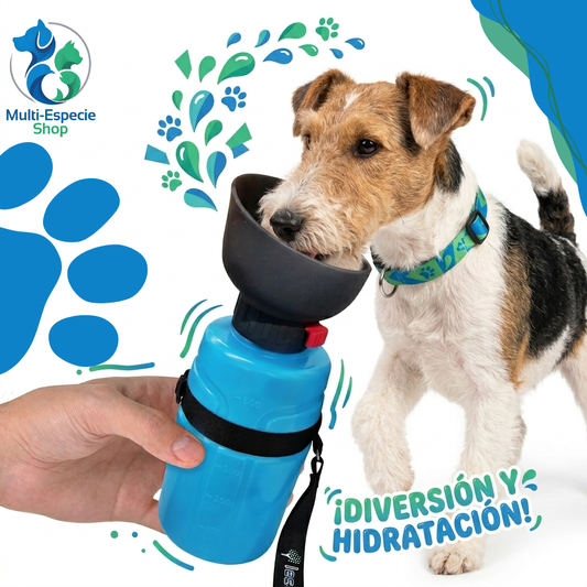Bebedero Portátil para Perros y Gatos