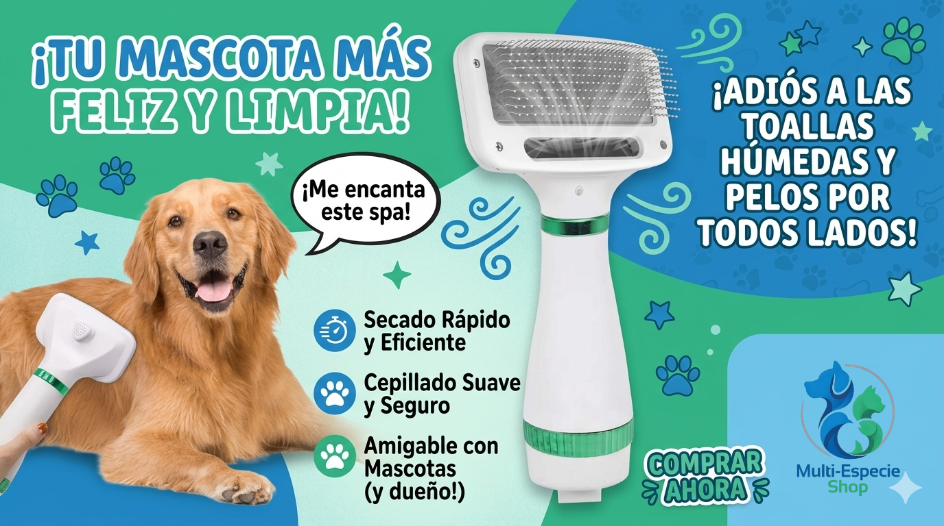 secador + cepillo 2 en 1 portátil deslizante