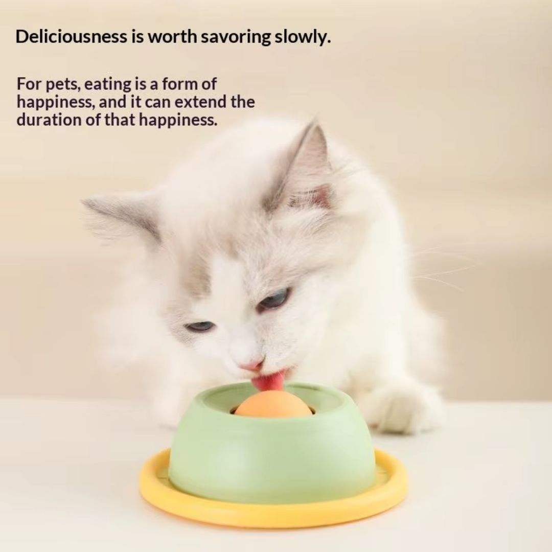 Placa para Lamer Yogur Gatos y Perros | Lick Mat Antideslizante + Alimentador Lento | Reduce Ansiedad y Aburrimiento
