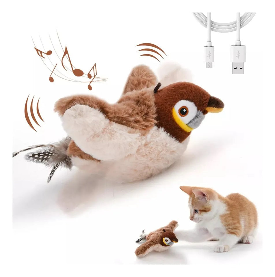 Pájaro Interactivo para Gatos