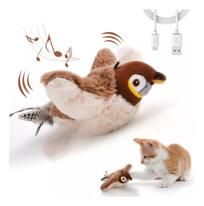 Pájaro Interactivo para Gatos