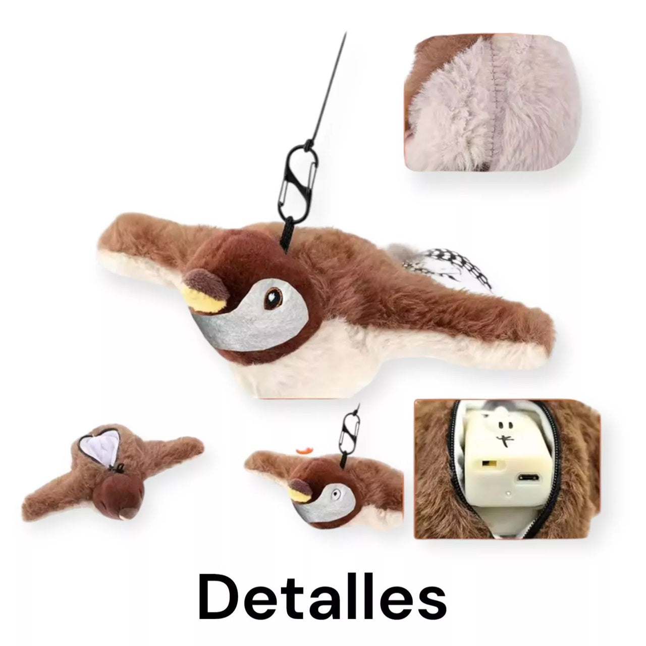 Pájaro Interactivo para Gatos